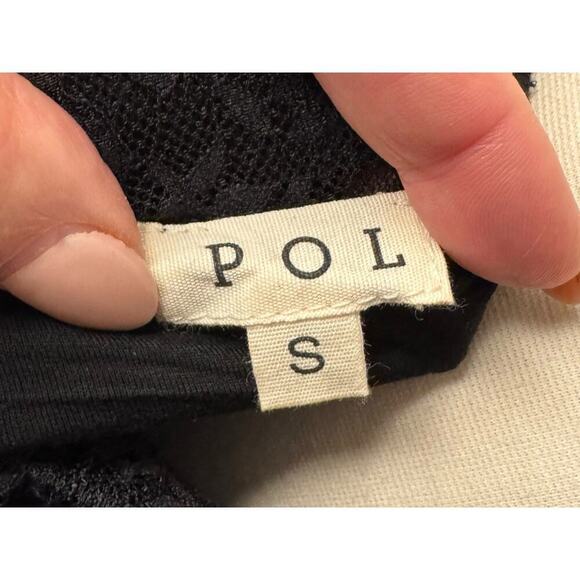 POL NEW Boho Goth Midi Lace Small Black Sheer Layered Skirt Festival Cosplay - Picture 7 of 7